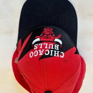 Chicago Bulls Red and Black Cap
